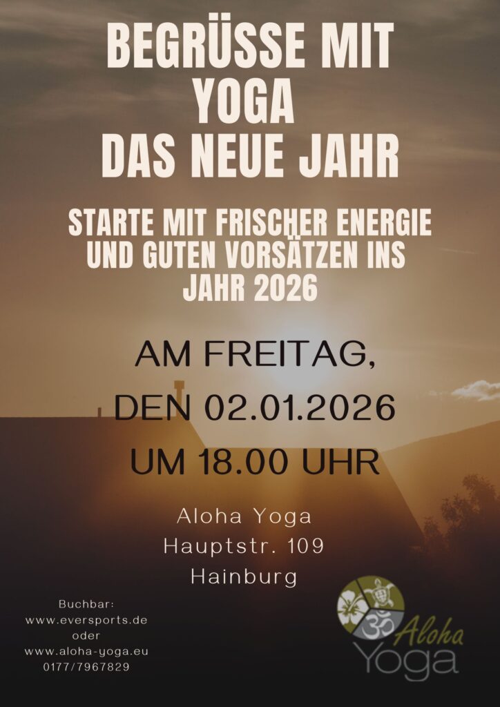 Begrüße mit Yoga das neue Jahr 2026